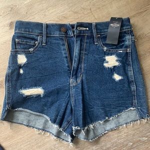 NWT Hollister Ultra High Rise Denim Shorts Size 3